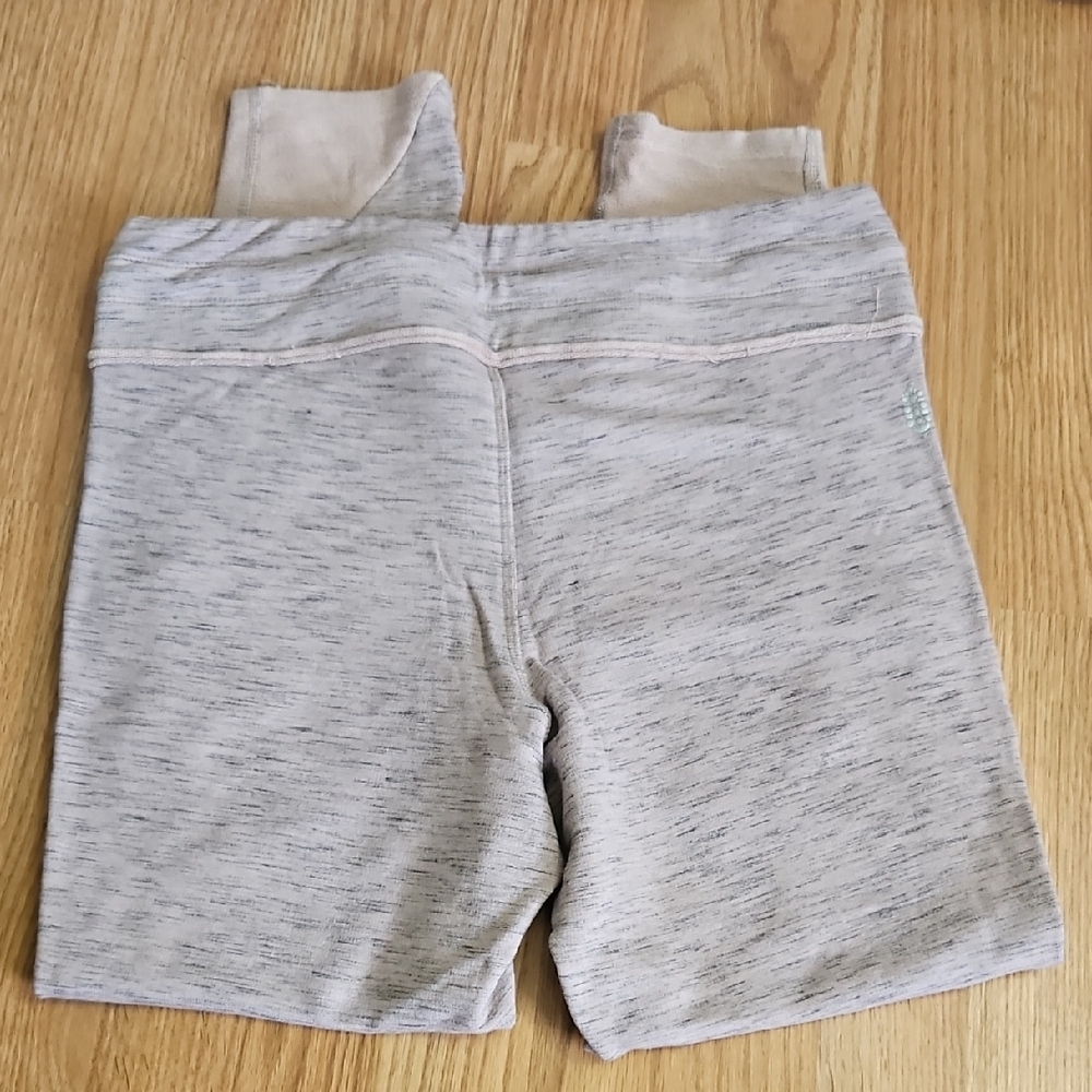 Free People Movement Kyoto Leggings Pink / Gray Large LIKE NEW! - Picture 3 of 6